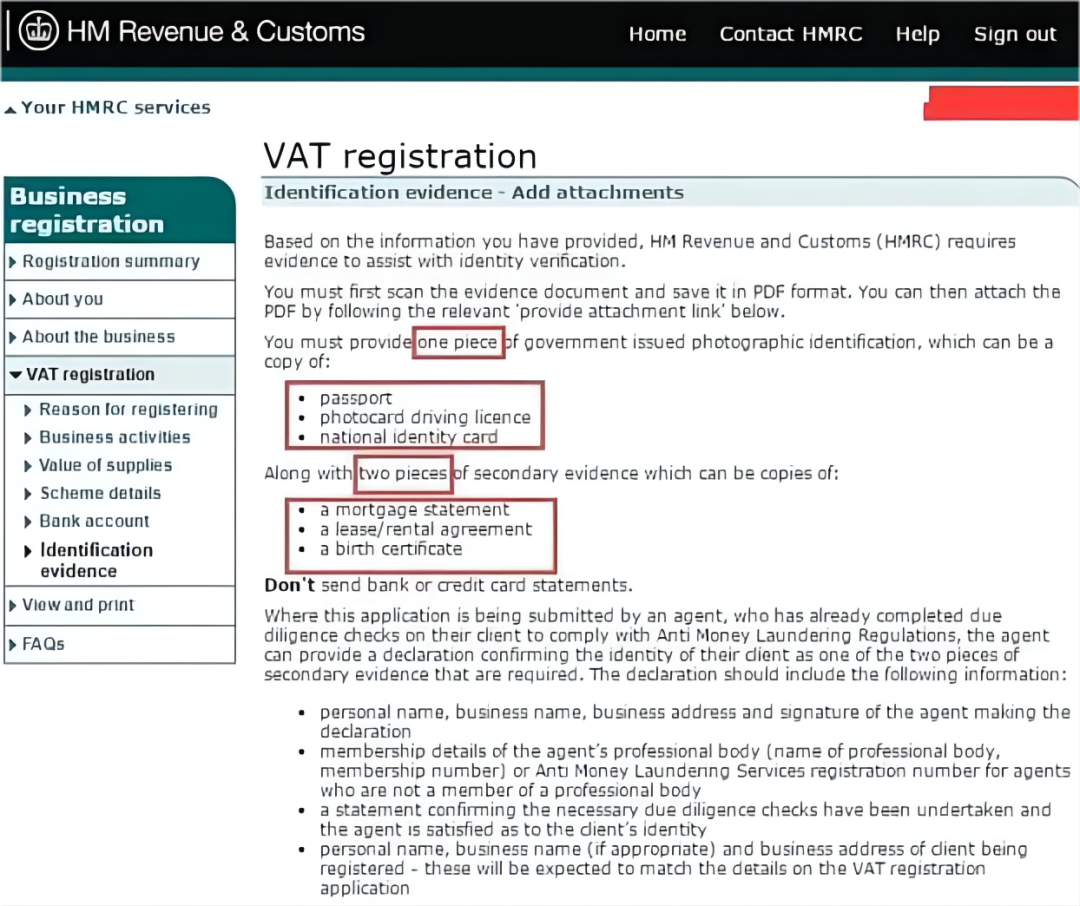 英国vat申报资料需要哪些？ 自己申请vat税号有什么注意事项？
