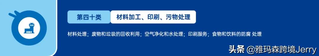 美国商标注册类目有哪些种类 （附美国商标分类表45类大全）