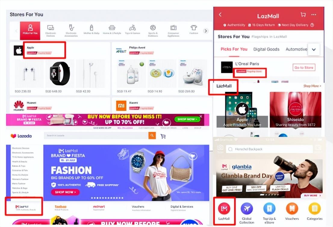 东南亚公司申请LazMall店攻略 （本土店铺如何入驻Lazada品牌商城）