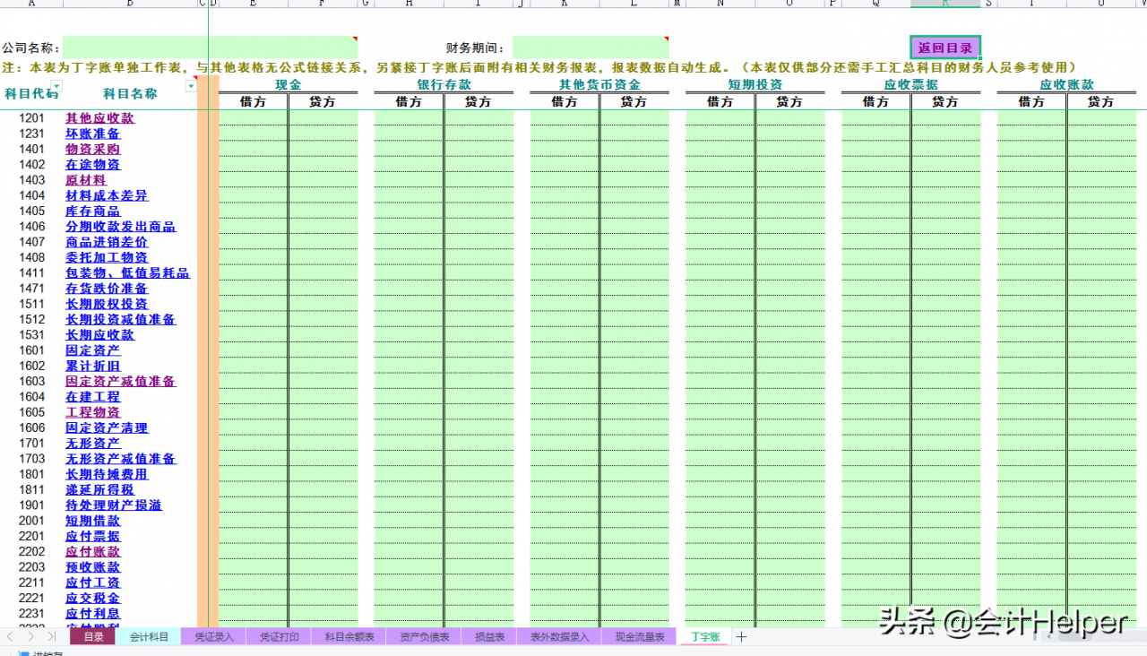 会计月末必备:财务报表自动生成系统,内设公式自动报表套用即可