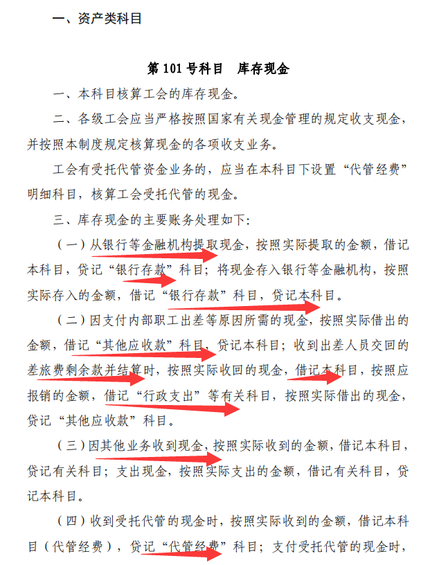 2022年最新工会会计科目表和编号,附工会会计科目账务处理,收藏