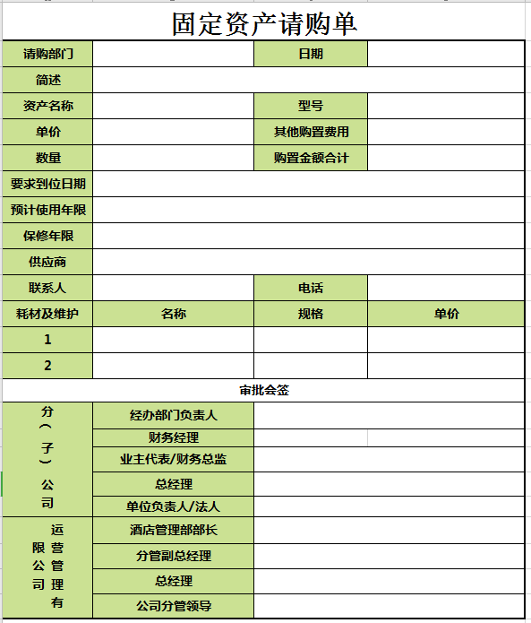实用！全套固定资产管理表格（折旧，处置、报废等）都整理好了